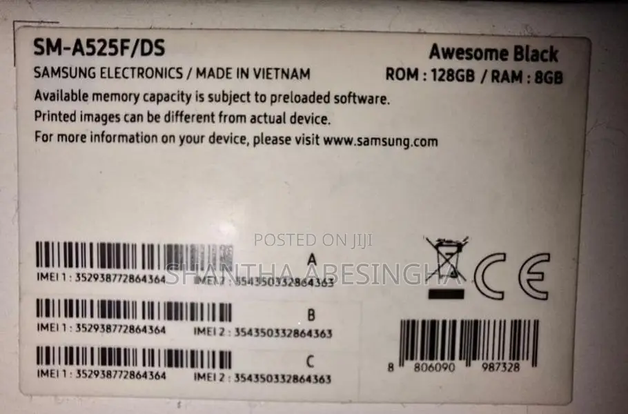Samsung Galaxy A52 (Used)