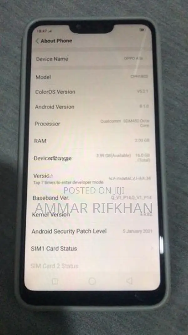 Oppo A3s (Used)