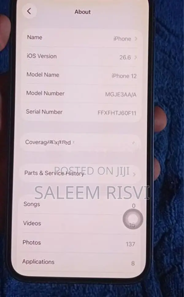 Apple iPhone 12 (Used)
