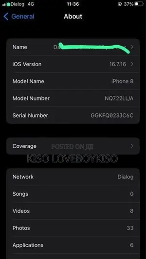Apple iPhone 8 (Used)