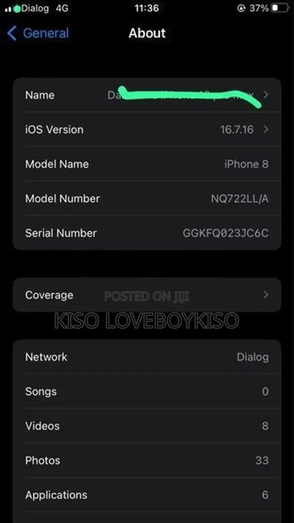 Apple iPhone 8 (Used)