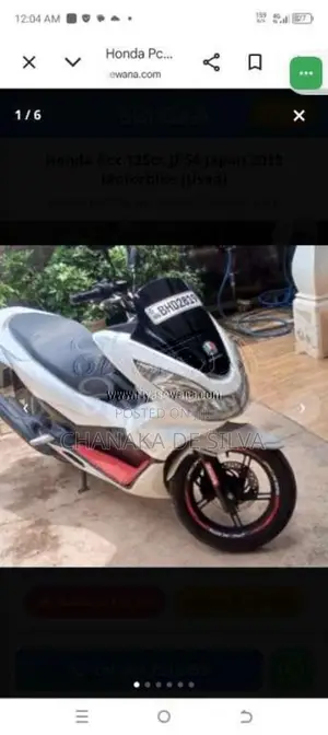 Honda Pcx 125 JF-56 Japan 2018 Motorbike (Used)