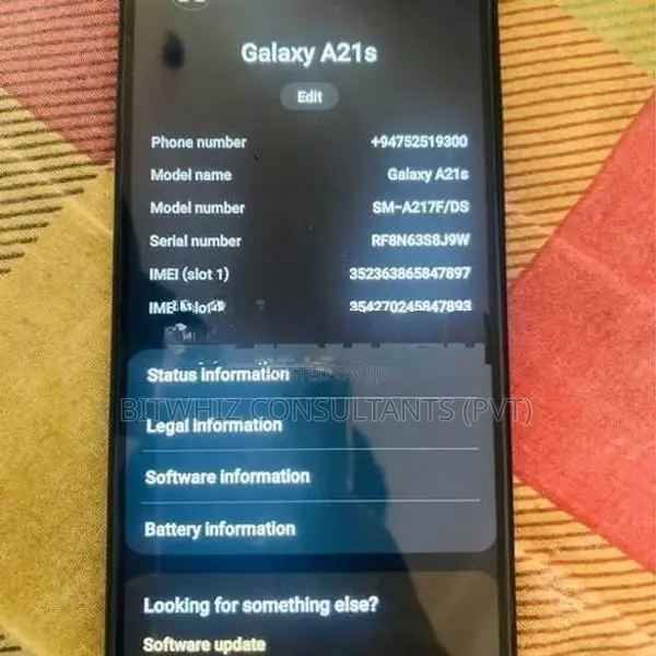 Samsung Galaxy A21s (Used)