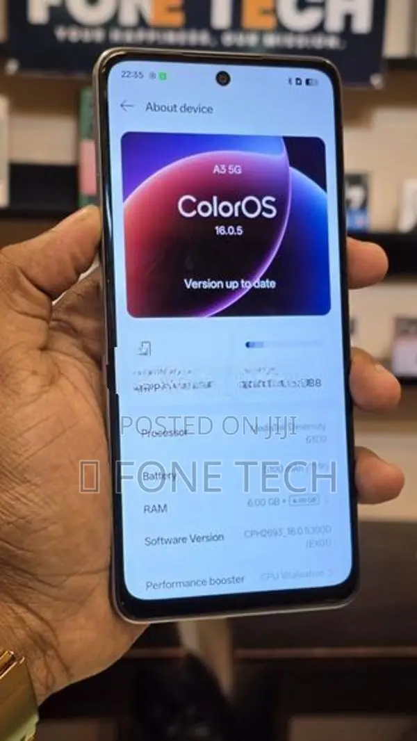 Oppo A3 6GB/128GB (Used)