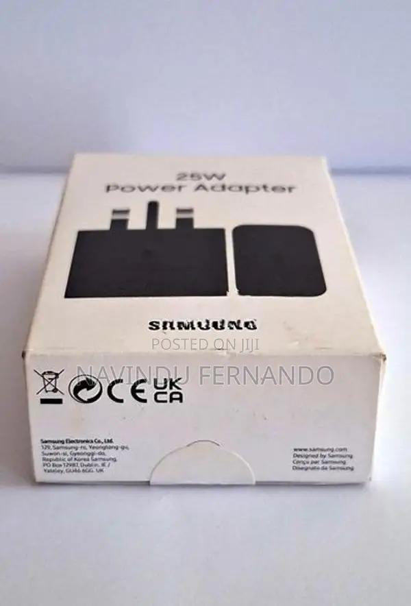 Samsung 25W Fast Charger With USB-C Cable