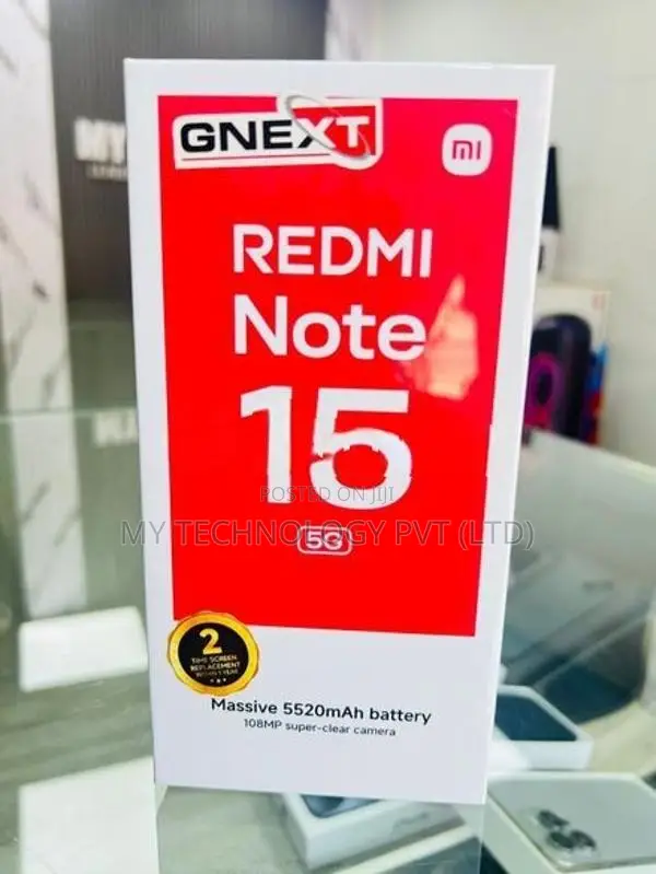 Xiaomi Redmi Note 15 5G 6GB|128GB (Brand New)