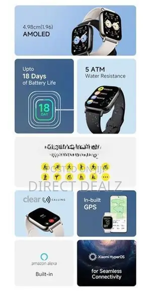 Redmi Watch 5 Lite SmartWatch with Amoled Display
