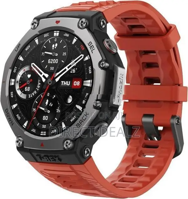 Amazfit T-Rex 3 Rugged GPS Smart Watch - Black