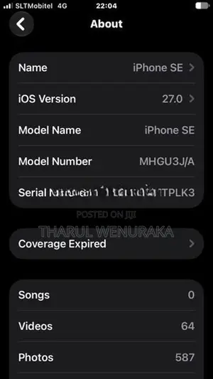 Apple iPhone SE 2 (Used)