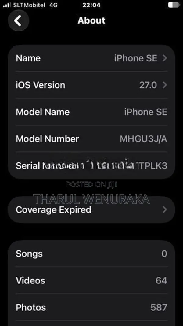 Apple iPhone SE 2 (Used)