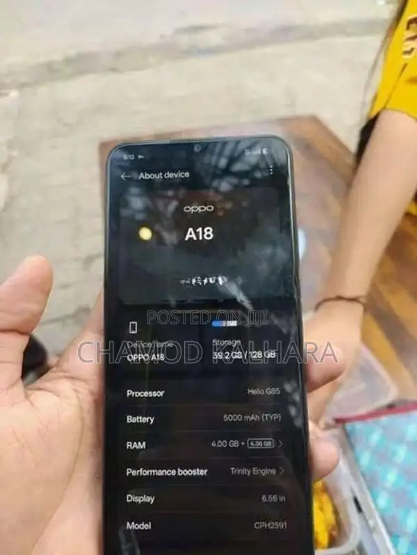 Oppo A18 128GB (Used)