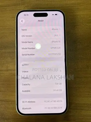 Apple iPhone 15 128GB (Used)