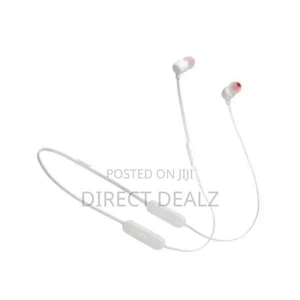 JBL Tune 125BT Wireless Bluetooth in-Ear Earphones - Black & White