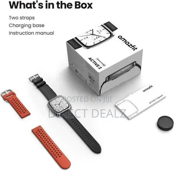 Amazfit Active 2 Square Premium Smart Watch