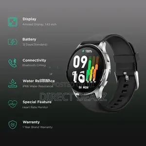 Amazfit Pop 3R Smart Watch with Bluetooth Calling