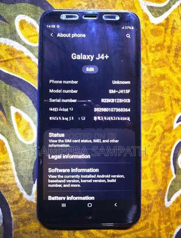 Samsung Galaxy J4+ (Used)