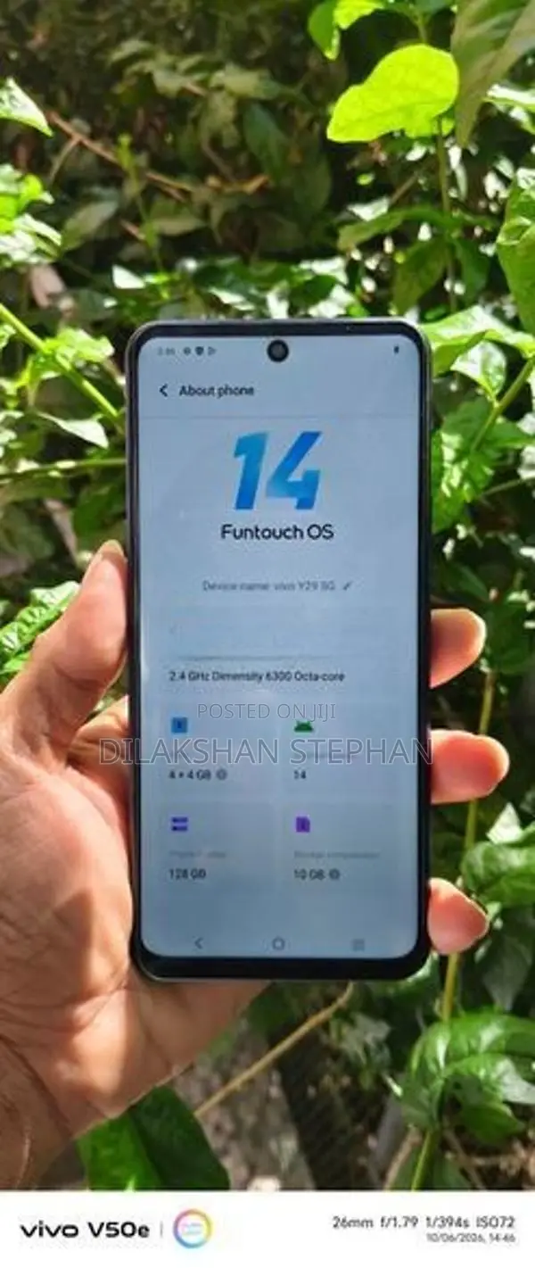 Vivo Y29 5G 4GB /128GB (Used)