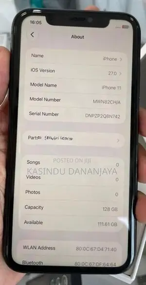 Apple iPhone 11 IP (Used)