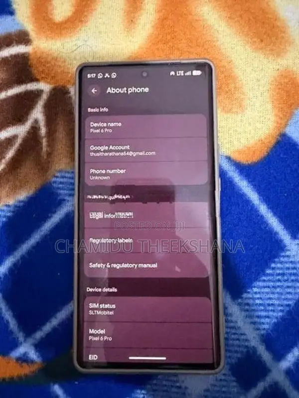 Google Pixel 6 (Used)
