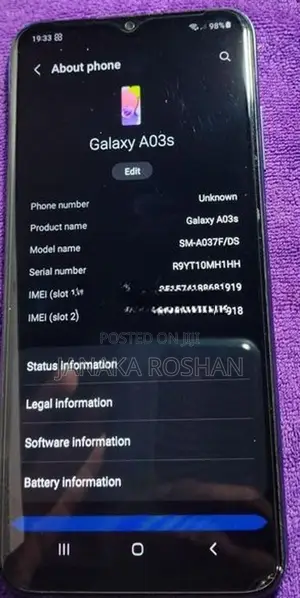 Samsung Galaxy A03s (Used)