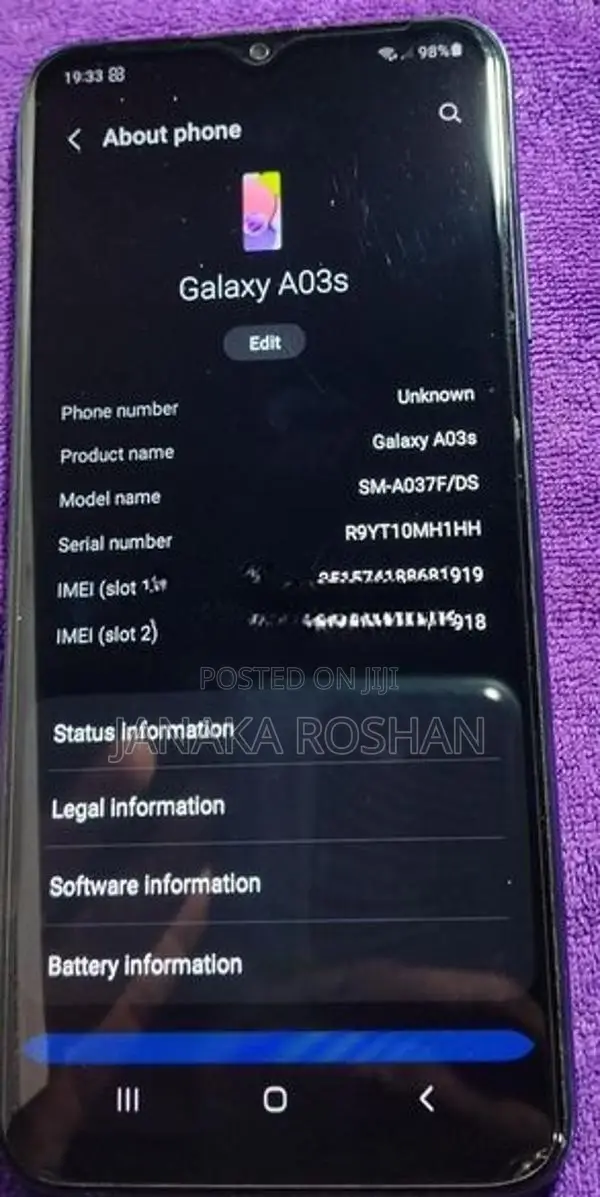Samsung Galaxy A03s (Used)