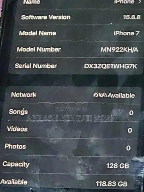 Apple iPhone 7 (Used)