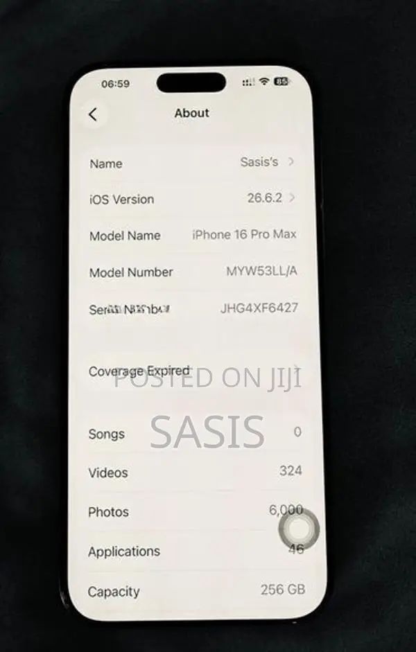 Apple iPhone 16 Pro Max (Used)