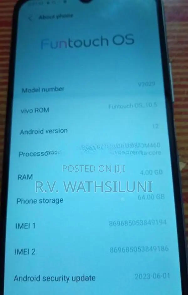 Vivo Y29 (Used)
