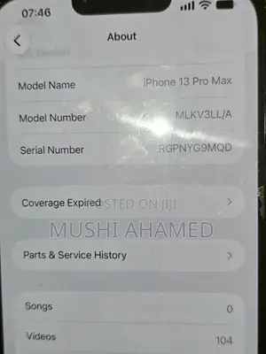 Apple iPhone 13 Pro Max 256GB (Used)