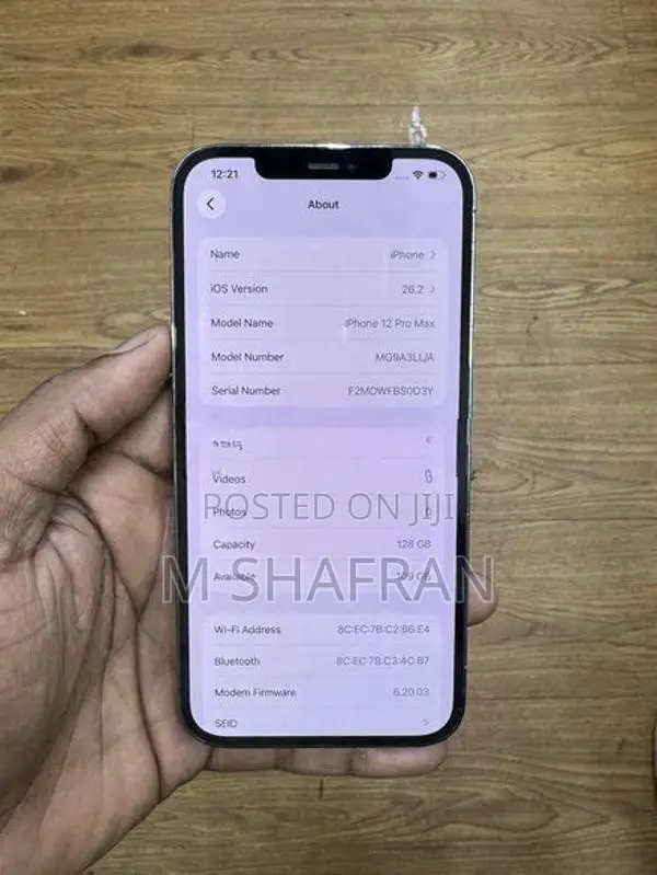 Apple iPhone 12 Pro Max 128GB (Used)