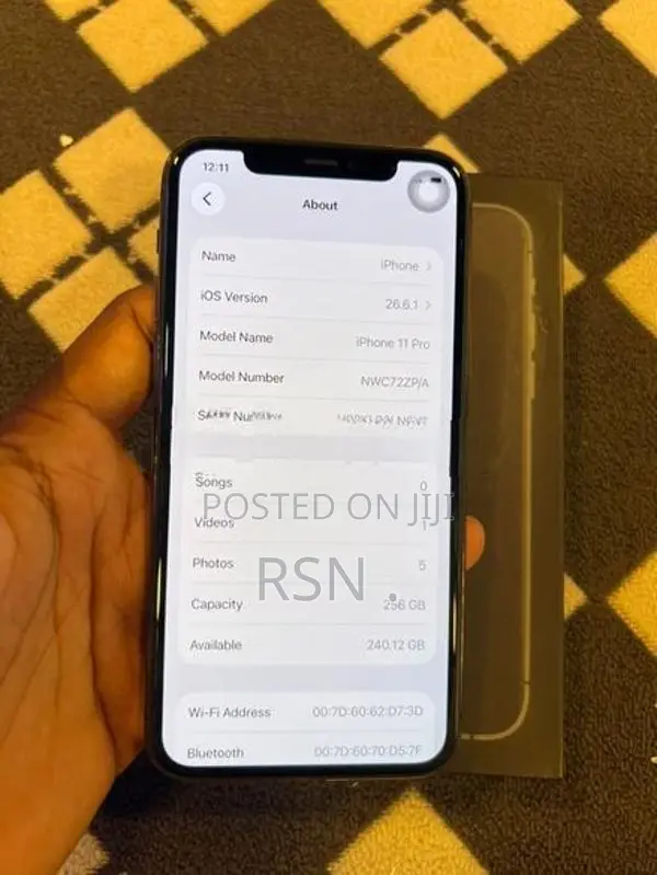 Apple iPhone 11 Pro 256GB (Used)