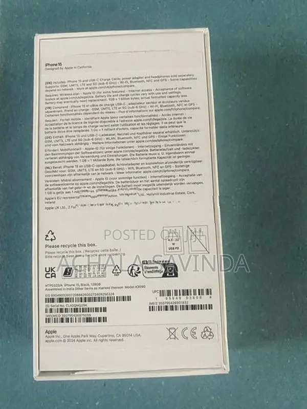 Apple iPhone 15 (Brand New)
