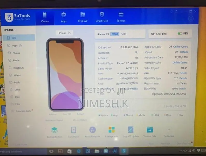 Apple iPhone XS (Used)