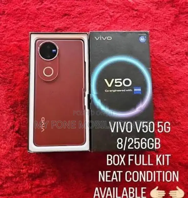 Vivo V50 256GB 16GB RAM 5G. (Brand New)