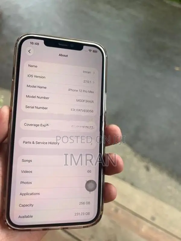 Apple iPhone 12 Pro Max 256GB (Used)