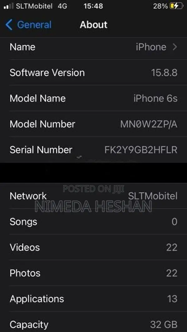 Apple iPhone 6S (Used)