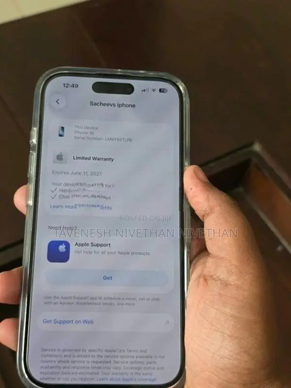 Apple iPhone 16 (Used)
