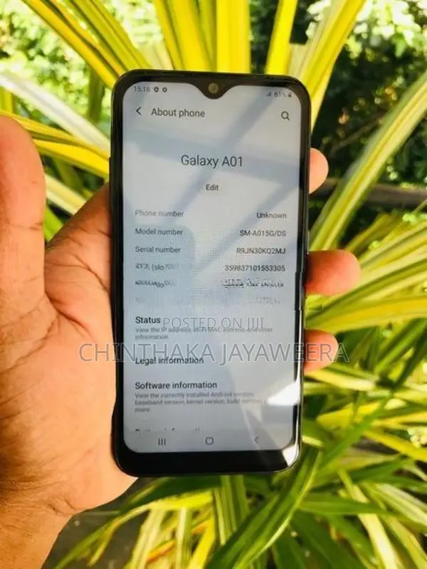 Samsung Galaxy A01 (Used)