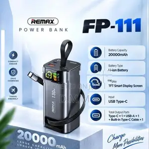 Remax FP-111 20000mah 130W Power Bank
