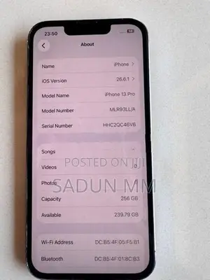Apple iPhone 13 Pro 256GB (Used)