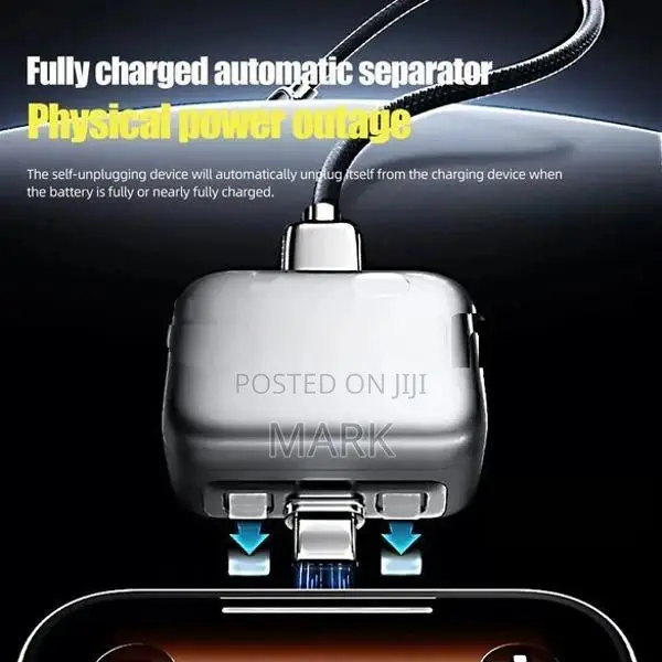 Auto Disconnect Charger Adapter – Safe Charging