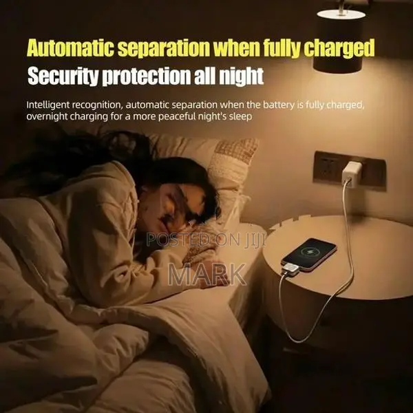 Auto Disconnect Charger Adapter – Safe Charging