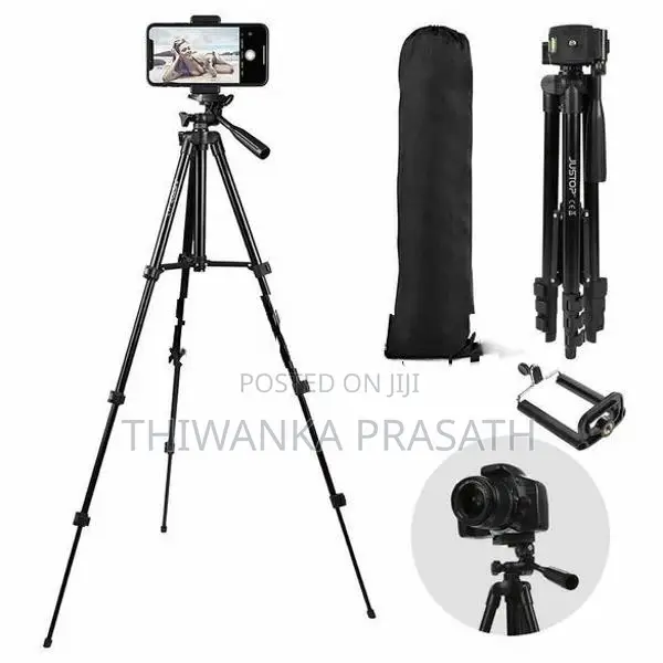 Tripod Camera Stand With Mobile
