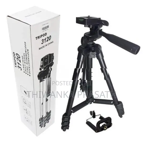 Tripod Camera Stand With Mobile