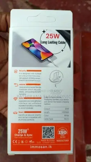 Immosan Micro USB Fast Charging Cable
