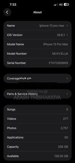 Apple iPhone 13 Pro Max (Used)
