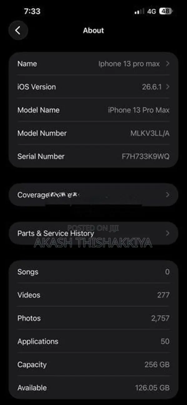 Apple iPhone 13 Pro Max (Used)