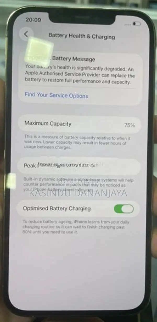 Apple iPhone 12 Pro Max IP 256GB (Used)