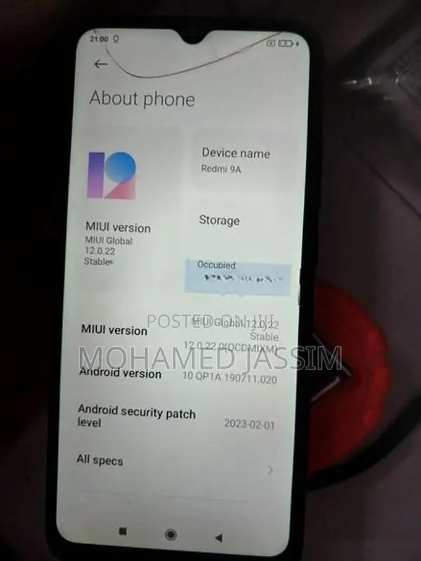 Xiaomi Redmi 9A (Used)