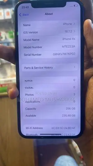 Apple iPhone XS 256GB (Used)